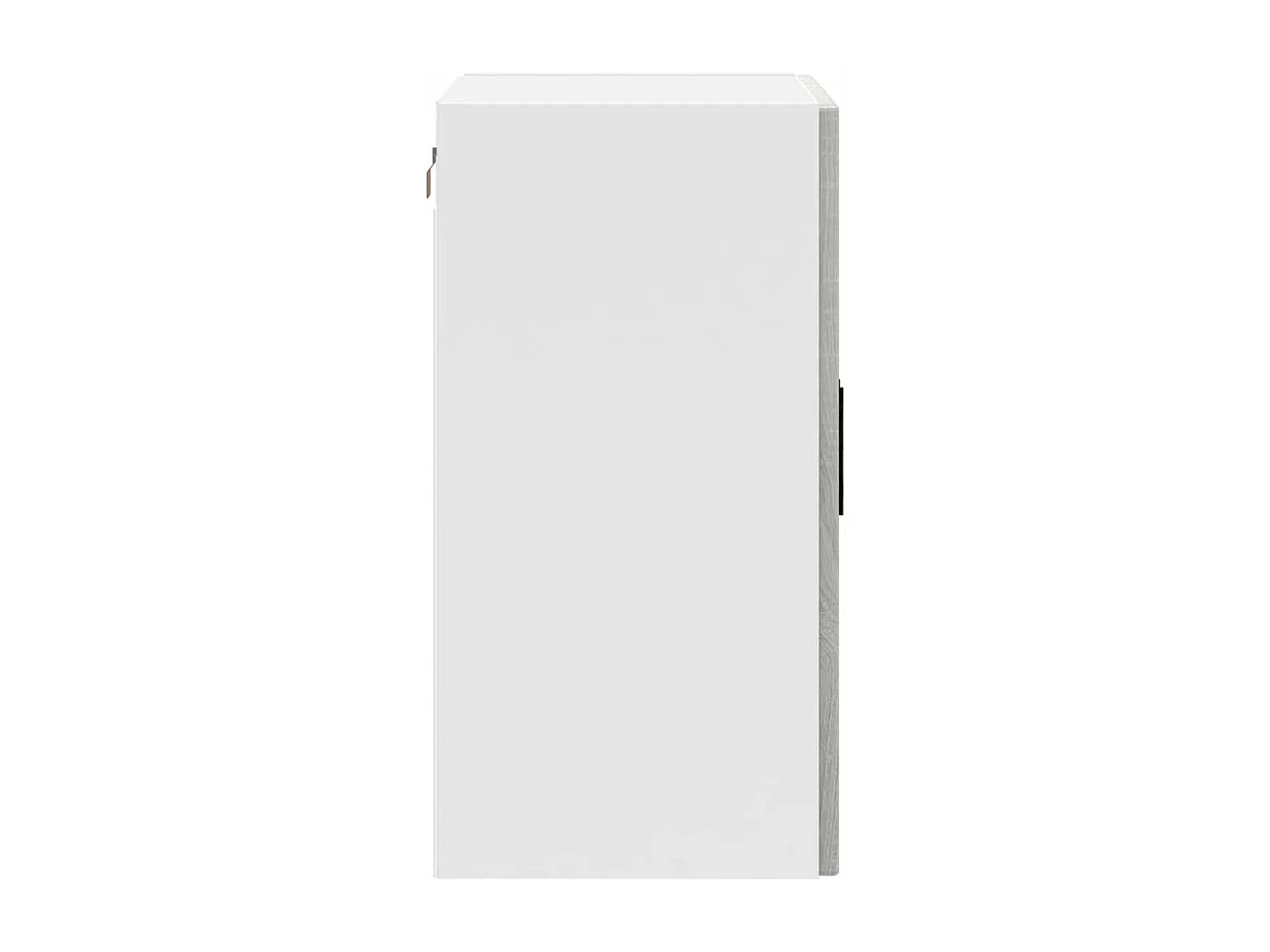 Armoire murale de cuisine avec porte en verre Porto sonoma gris