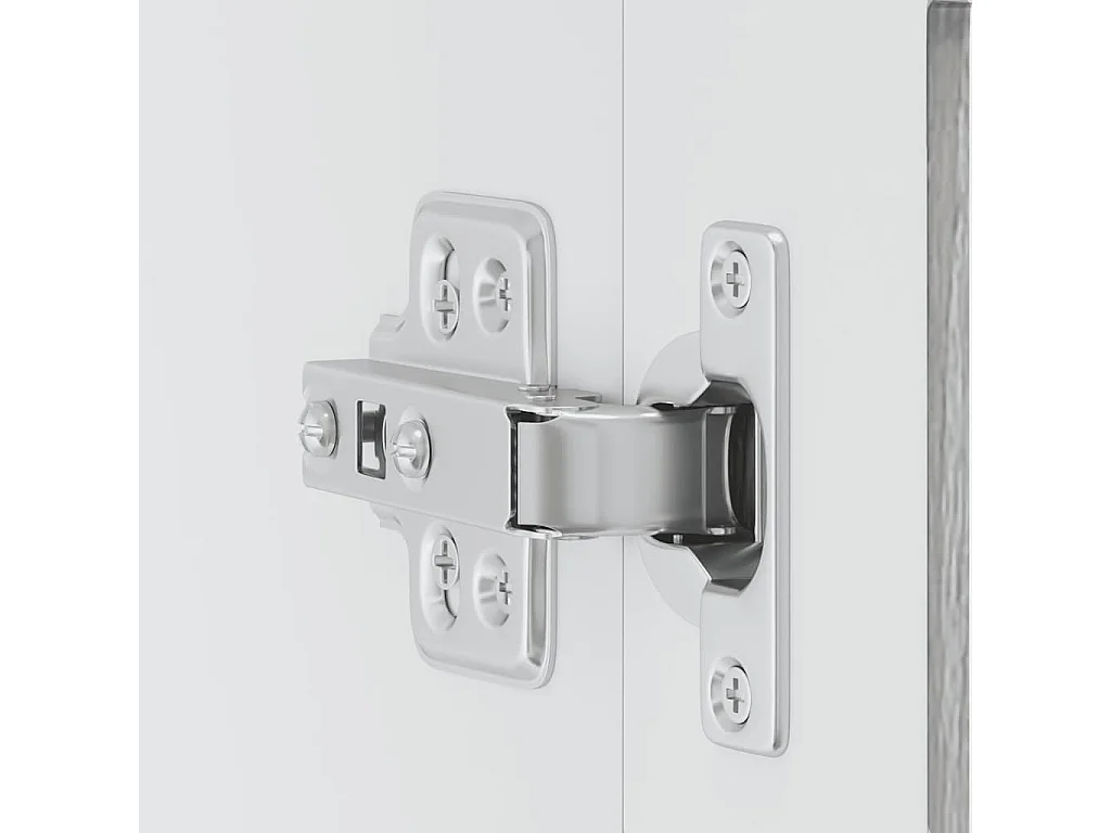 Armoire murale de cuisine avec porte en verre Porto sonoma gris