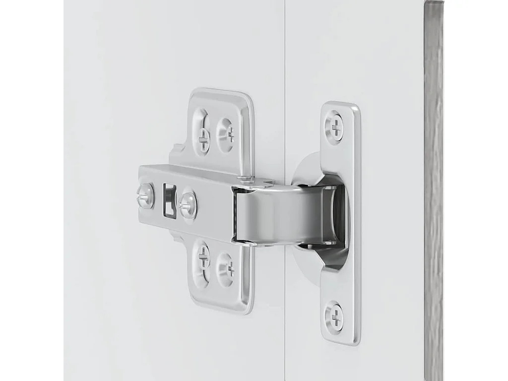 Armoire murale de cuisine avec porte en verre Porto sonoma gris