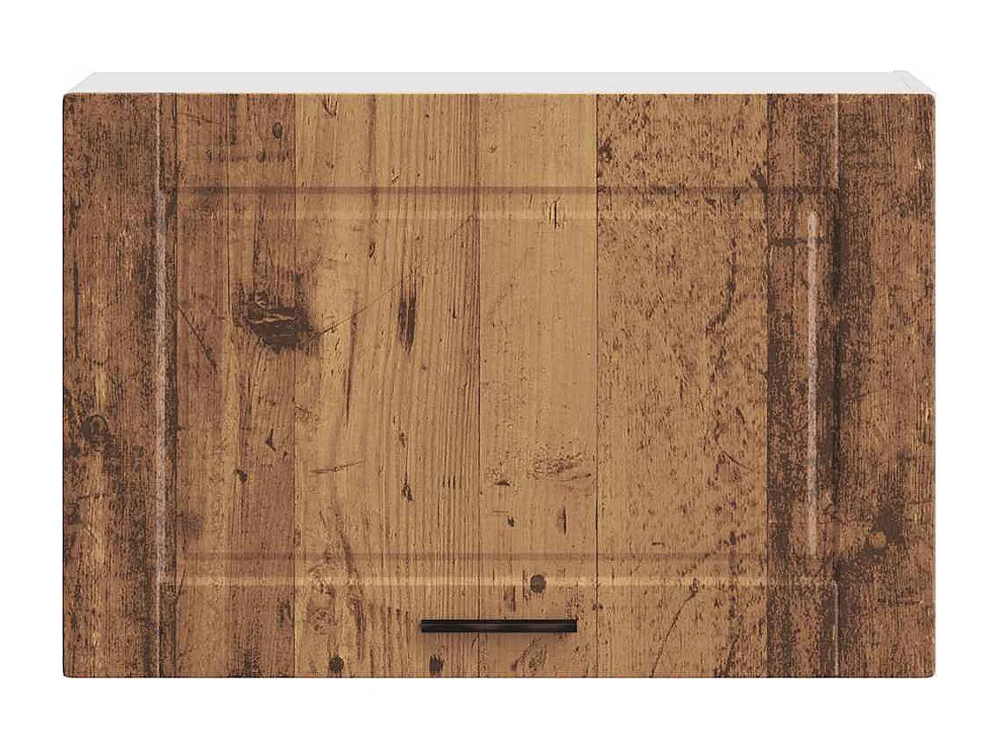 Keukenbovenkast Porto bewerkt hout oud houtkleurig