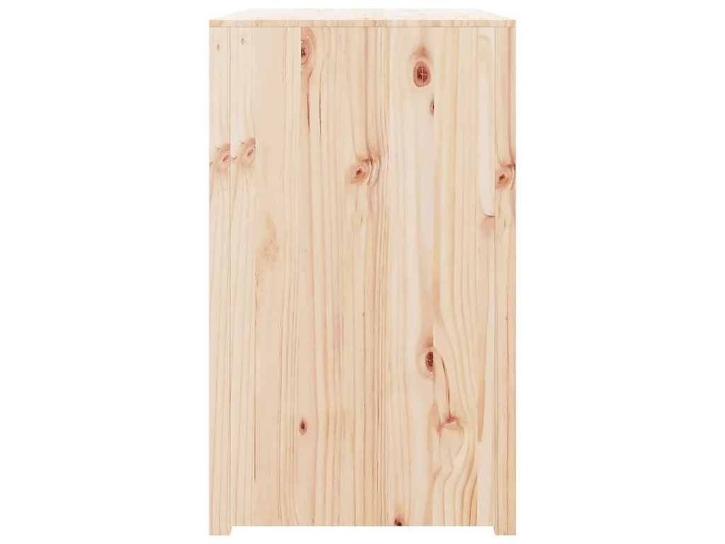 Armário de cozinha para exterior MEPPEL 106x55x92 cm pinho maciço