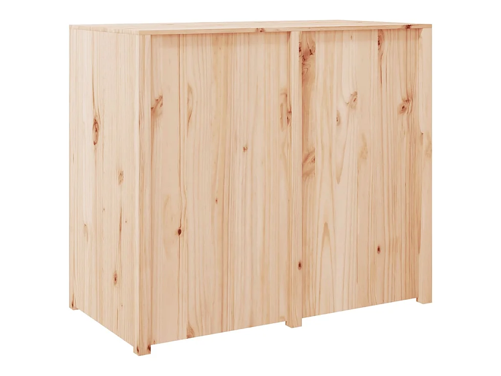 Armário de cozinha para exterior MEPPEL 106x55x92 cm pinho maciço