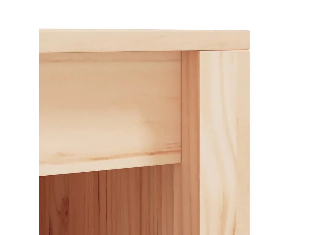 Armário de cozinha para exterior MEPPEL 106x55x92 cm pinho maciço