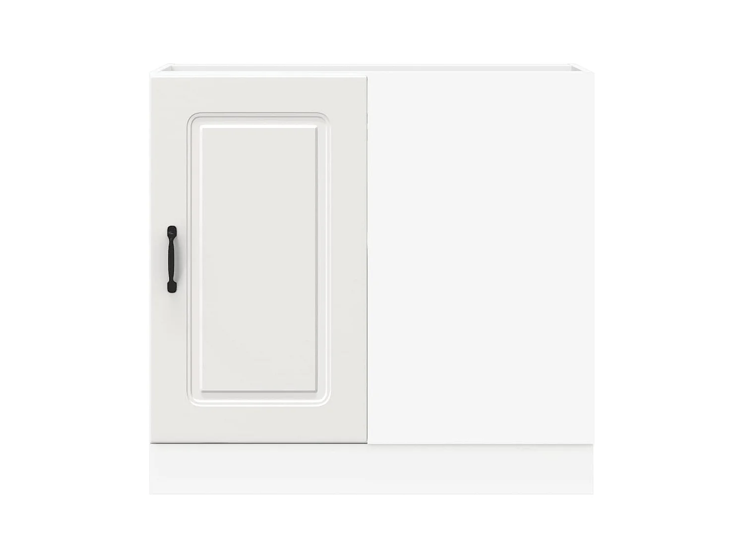 Armoire de cuisine Kalmar blanc bois d'ingénierie