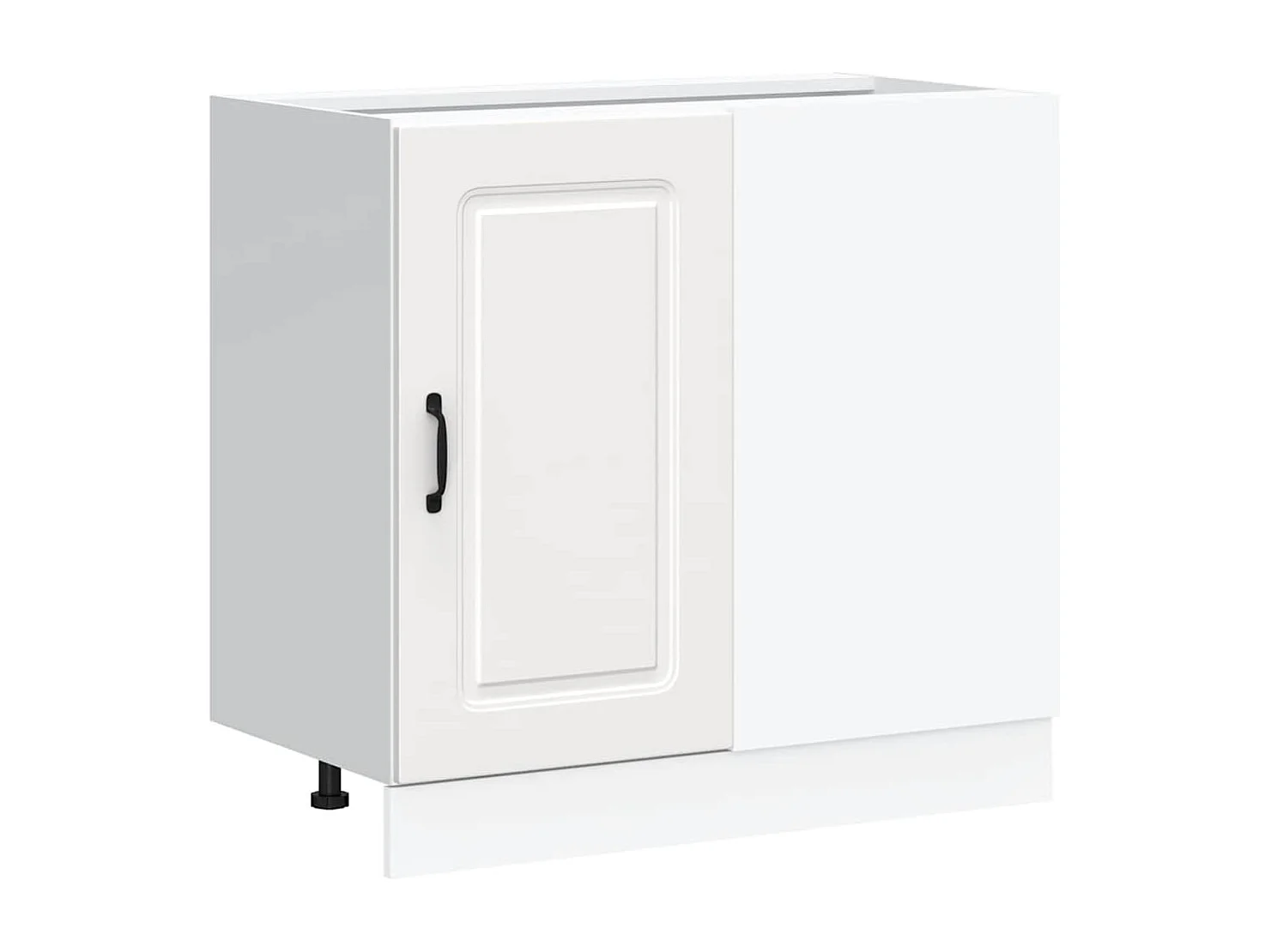 Armoire de cuisine Kalmar blanc bois d'ingénierie