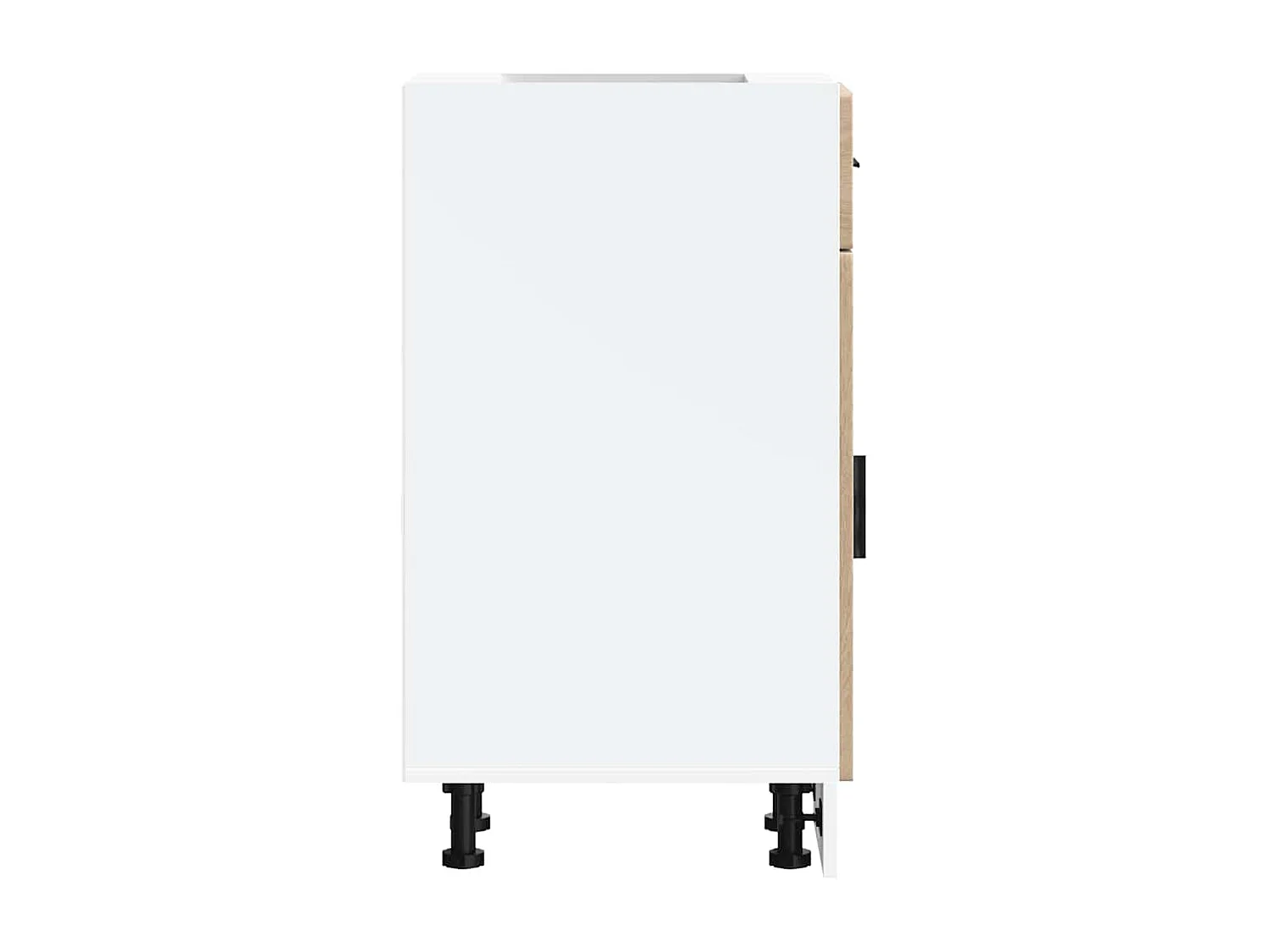 Mueble bajo de cocina porto roble sonoma madera reconstituida