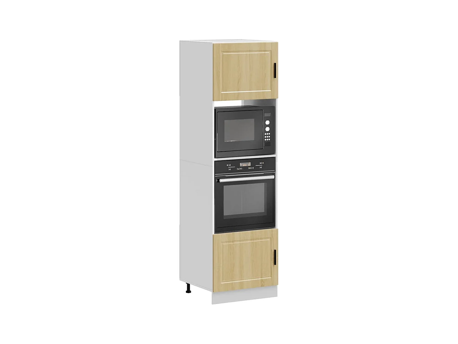 Armoires de four 2 pcs Porto chêne sonoma bois d'ingénierie