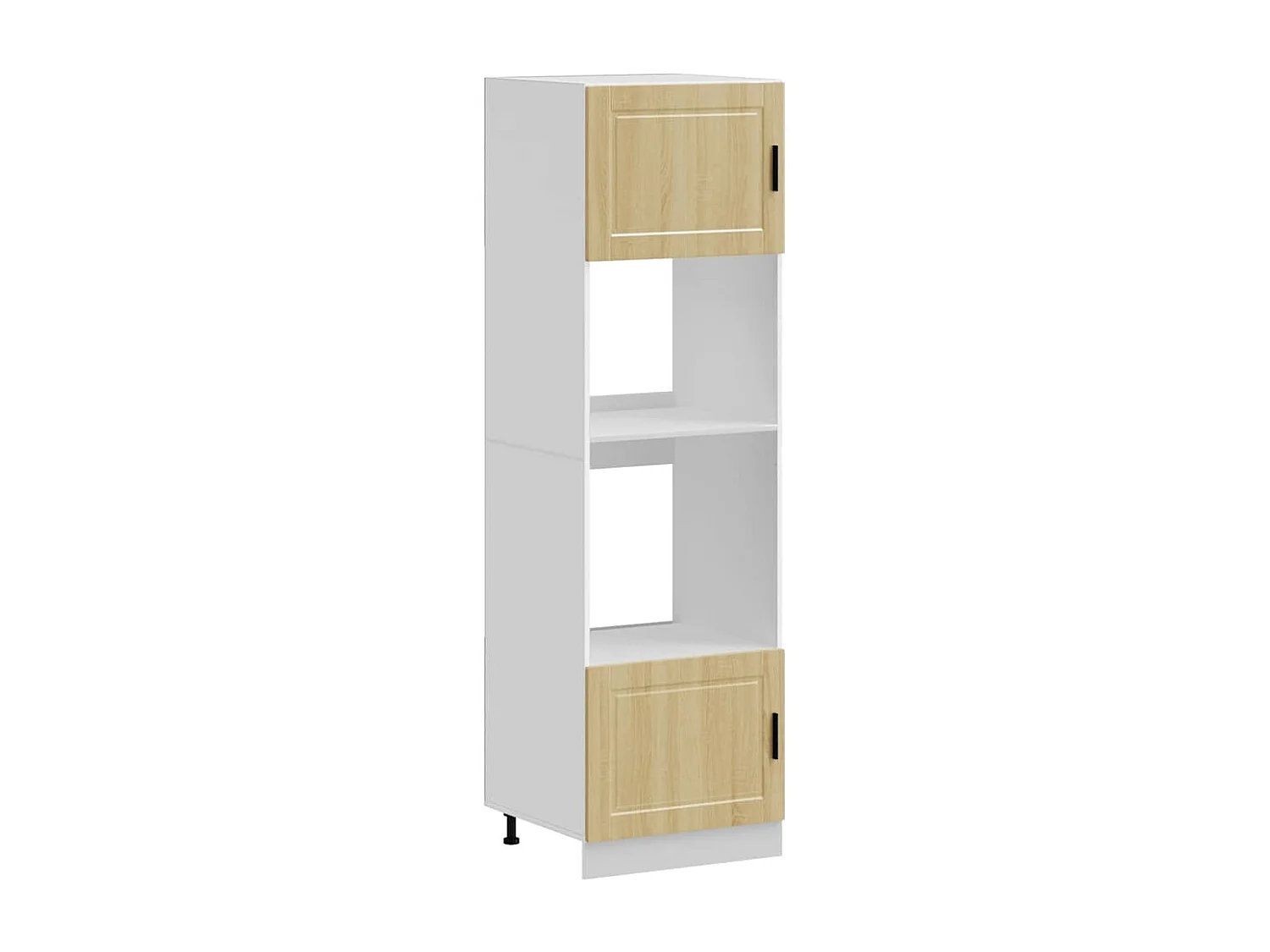 Armarios para horno 2 uds Porto roble sonoma madera ingeniería