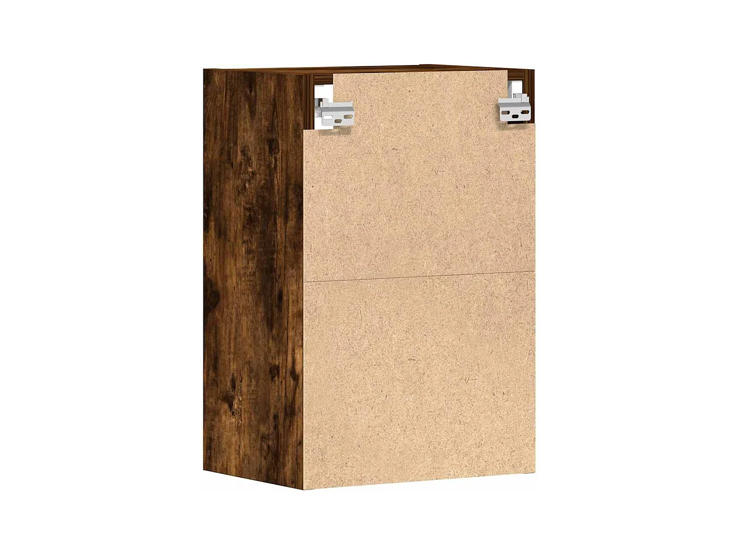 Armoire suspendue "Riga" Chêne fumé 40 x 29,5 x 60 cm Bois d'ingénierie