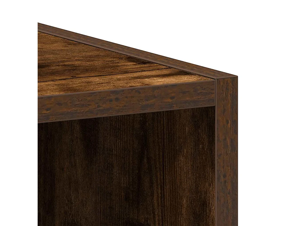 Armoire suspendue "Riga" Chêne fumé 40 x 29,5 x 60 cm Bois d'ingénierie