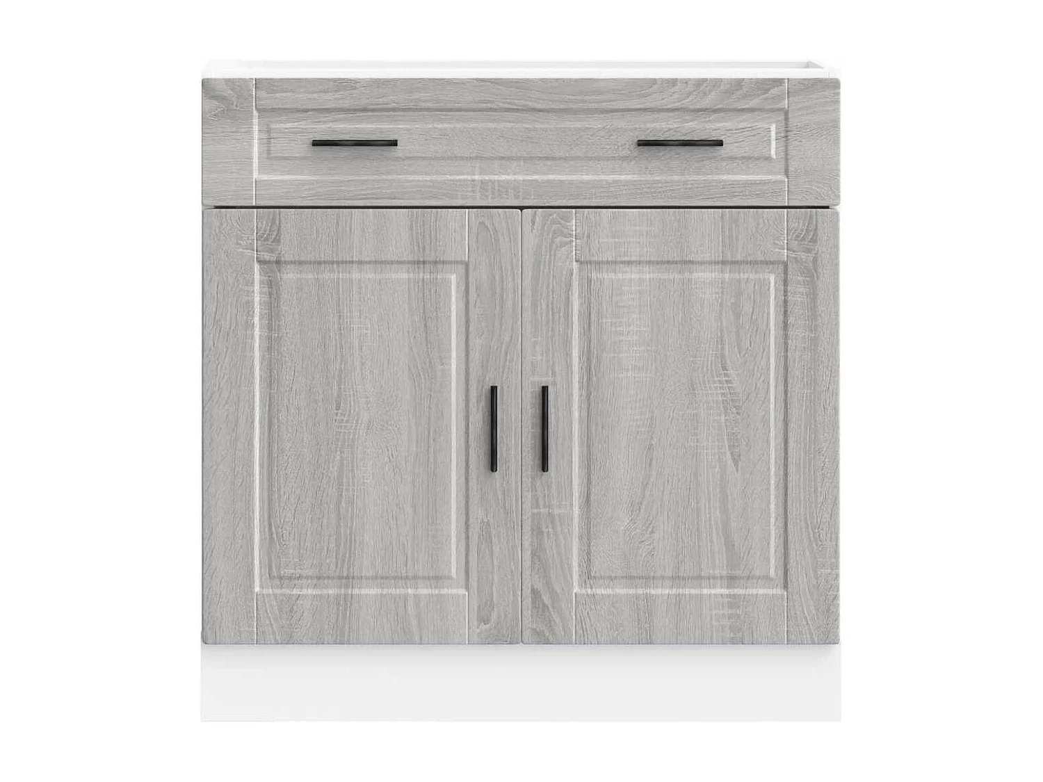 Küchenunterschrank Porto Grau Sonoma Holzwerkstoff