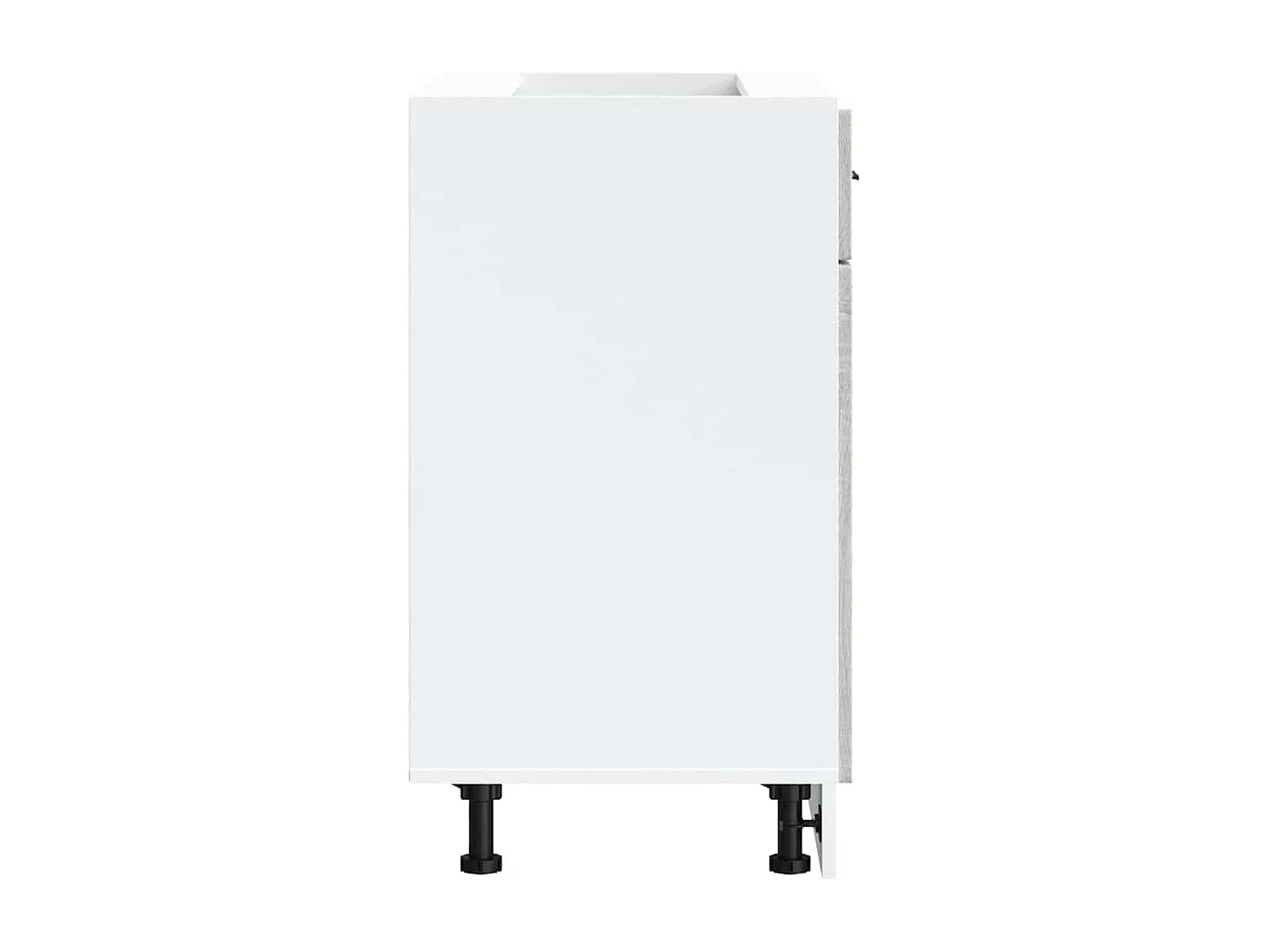 Küchenunterschrank Porto Grau Sonoma Holzwerkstoff