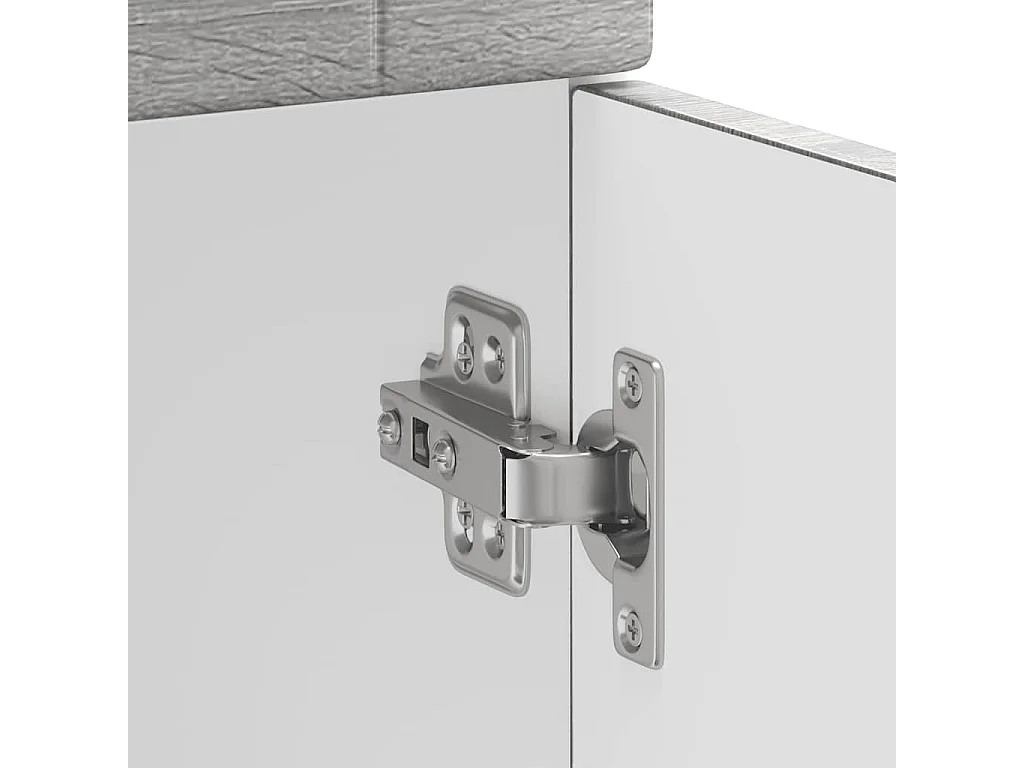 Küchenunterschrank Porto Grau Sonoma Holzwerkstoff