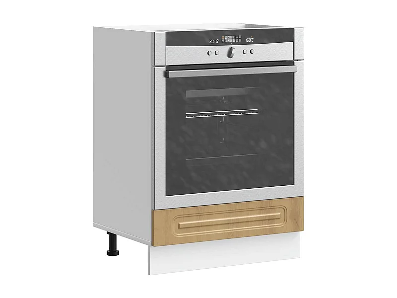 Armário para forno Kalmar madeira trabalhada carvalho artesanal