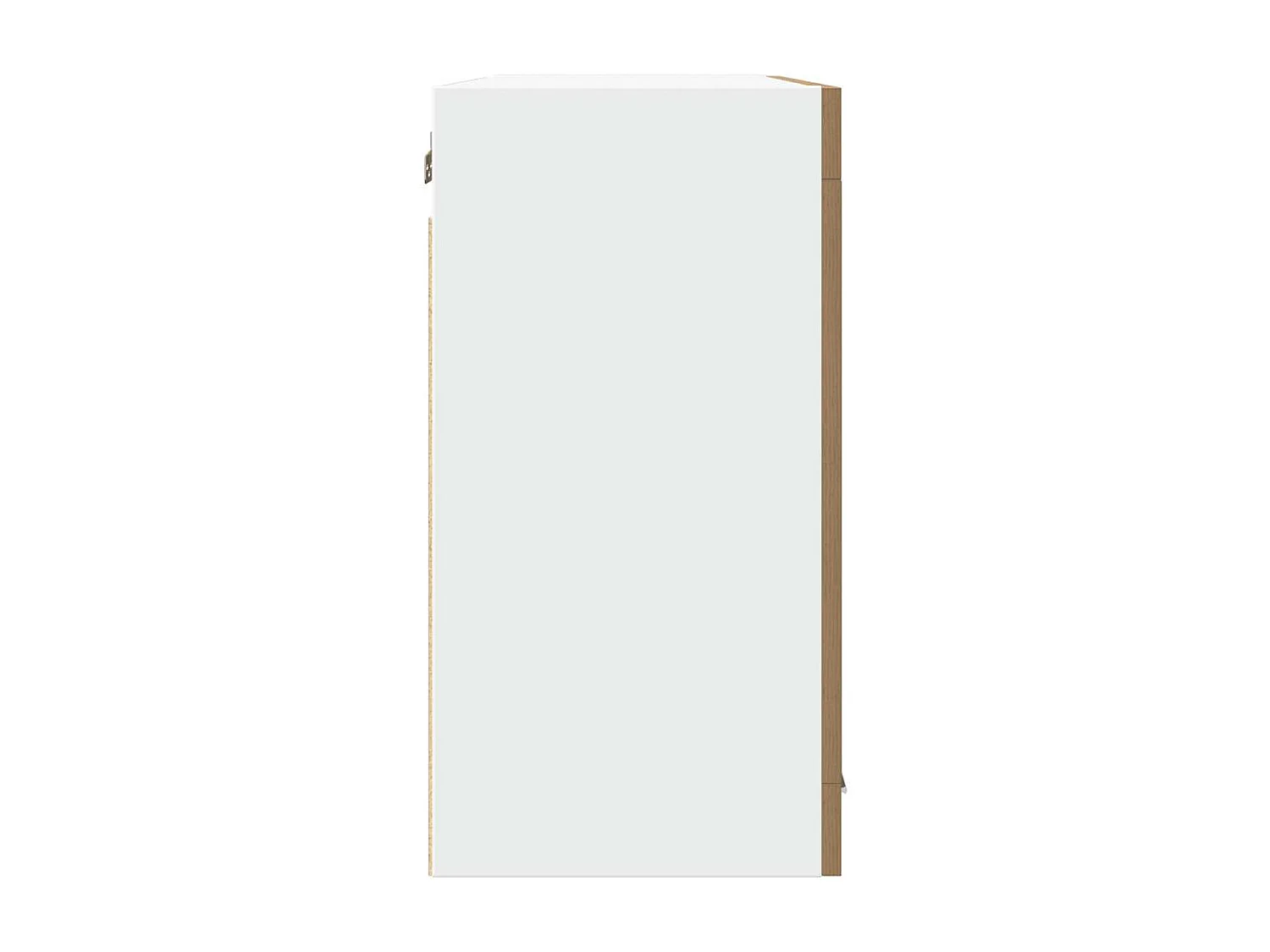Vitrine suspendue "Lyon" Chêne artisanal 80 x 31 x 60 cm Bois d'ingénierie