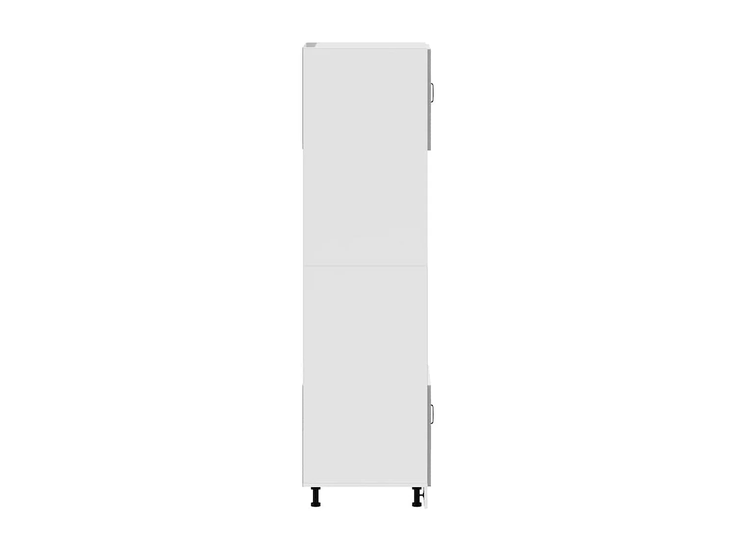 Armoires de four 2 pcs Porto gris béton bois d'ingénierie