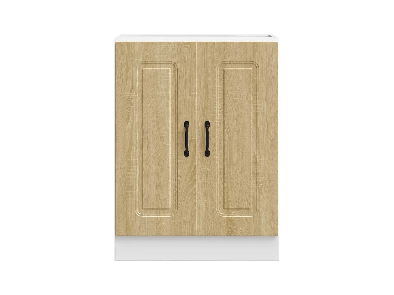 Spoelbakonderkast Kalmar 60x46x81,5cm bewerkt hout sonoma eiken