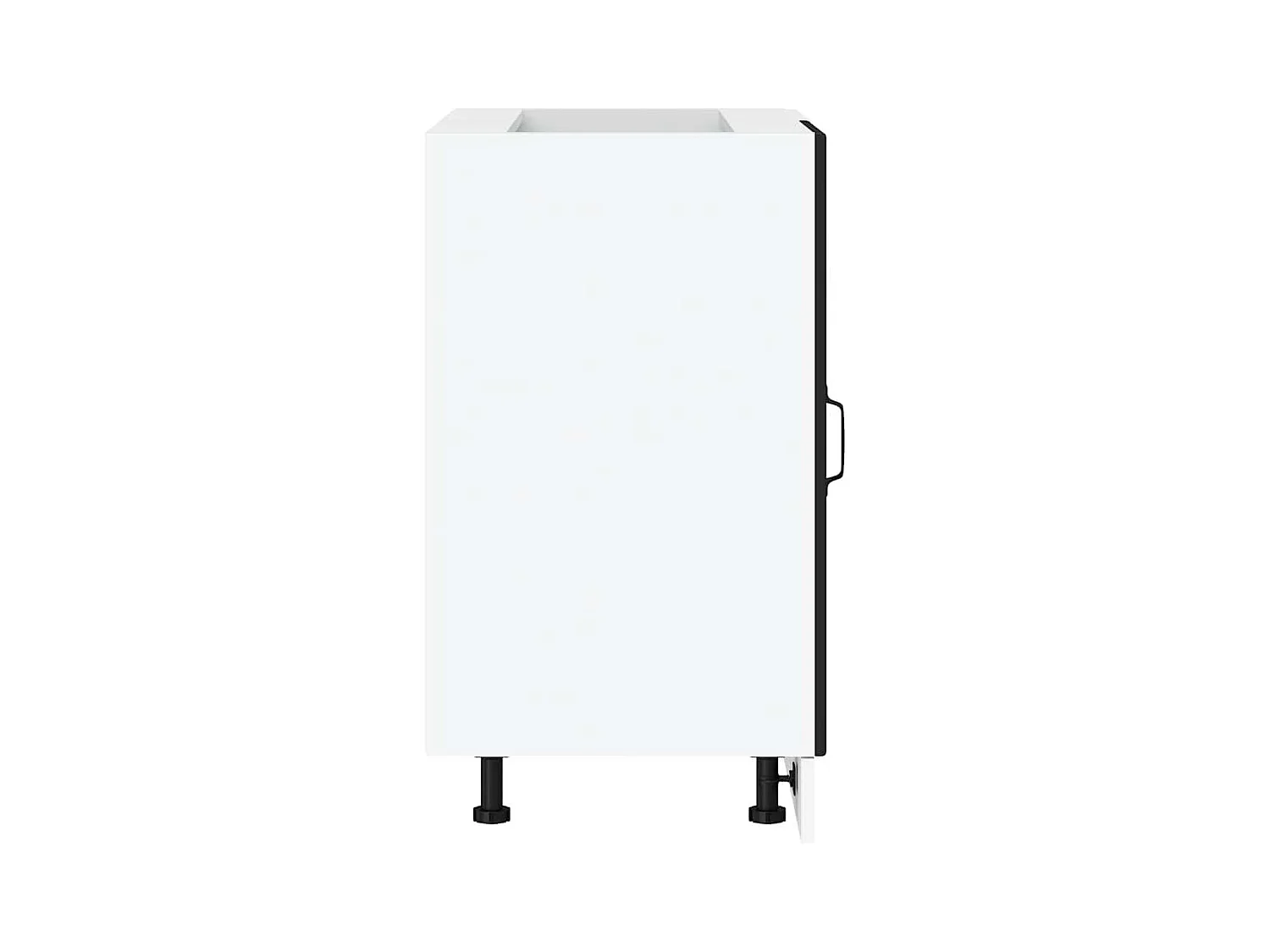 Meuble sous évier "Lyon" Bois d'ingénierie noir