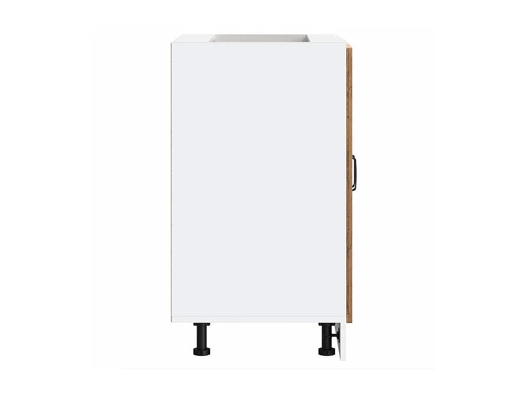 Meuble bas pour évier Kalmar vieux bois bois d'ingénierie