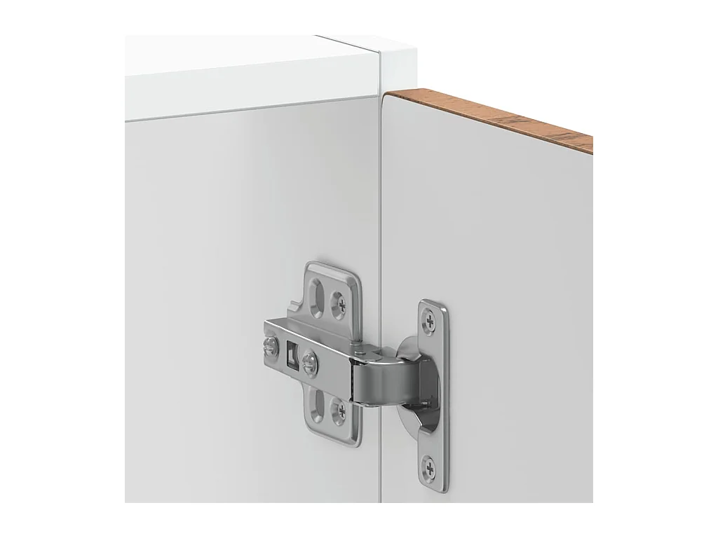 Meuble bas pour évier Kalmar vieux bois bois d'ingénierie