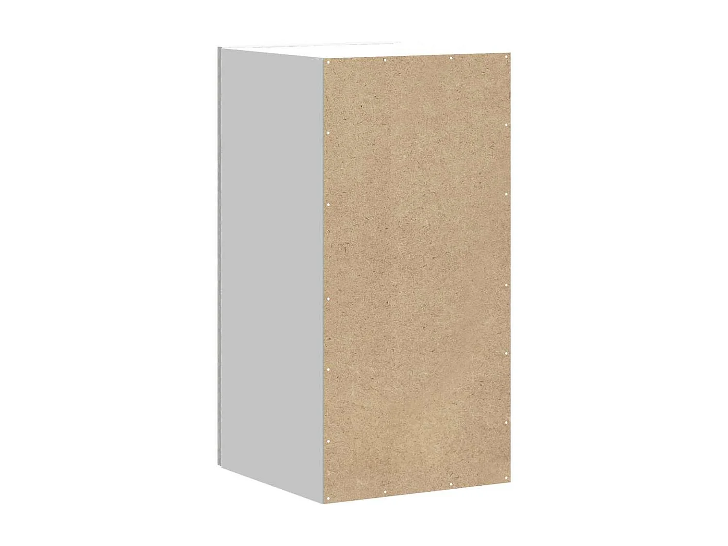 Armoire murale de cuisine Kalmar gris béton bois d'ingénierie