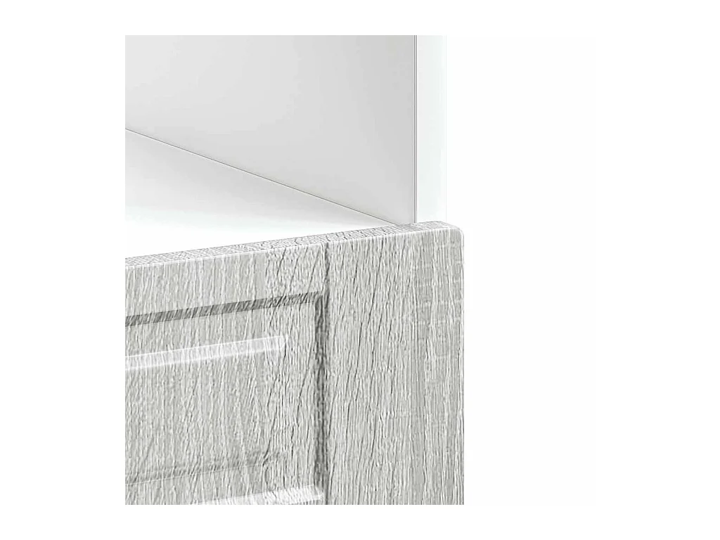 Mueble de horno Porto gris sonoma madera reconstituida