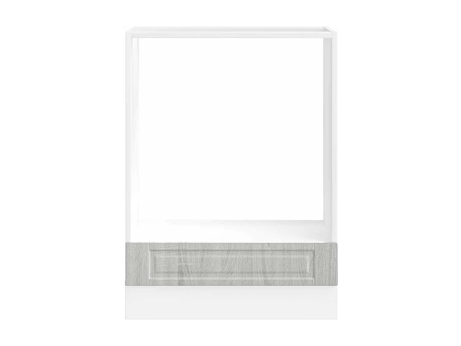 Armoire à four Porto sonoma gris bois d'ingénierie