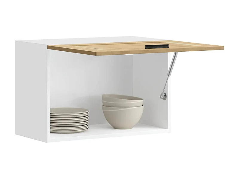 Armoire murale de cuisine Porto chêne artisanal bois ingénierie