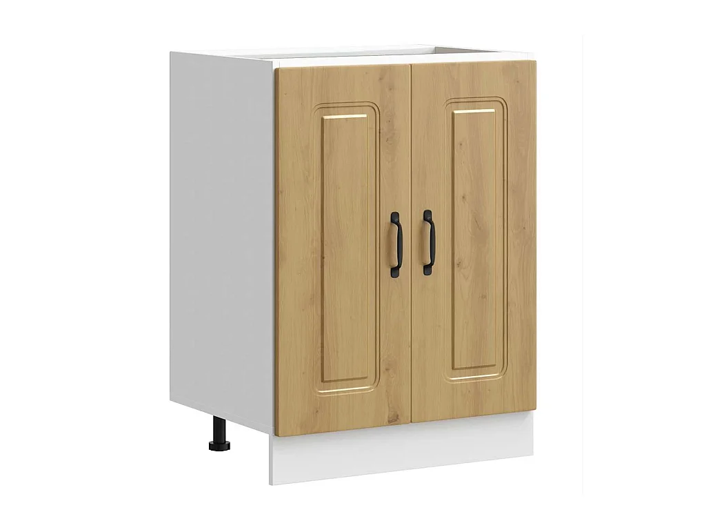 Mobile base lavello Kalmar Rovere Artigianale 60x46x81,5 cm