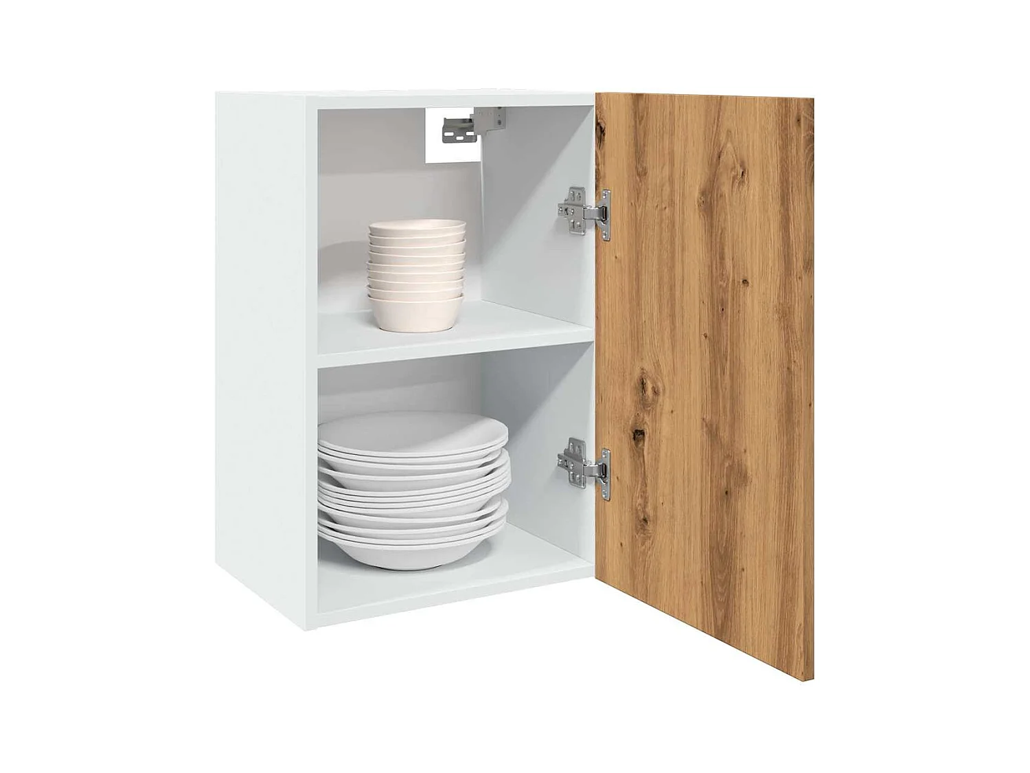 Armoire suspendue "Lyon" Chêne artisanal 40 x 31 x 60 cm Bois d'ingénierie