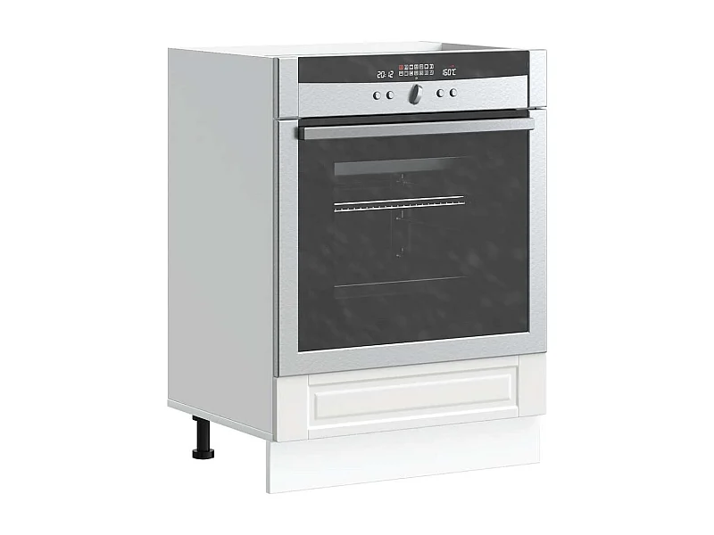 Herdumbauschrank Porto Weiß Holzwerkstoff