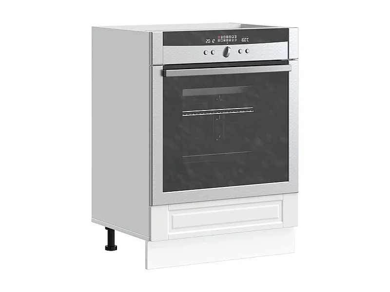 Armoire à four Porto blanc bois d'ingénierie