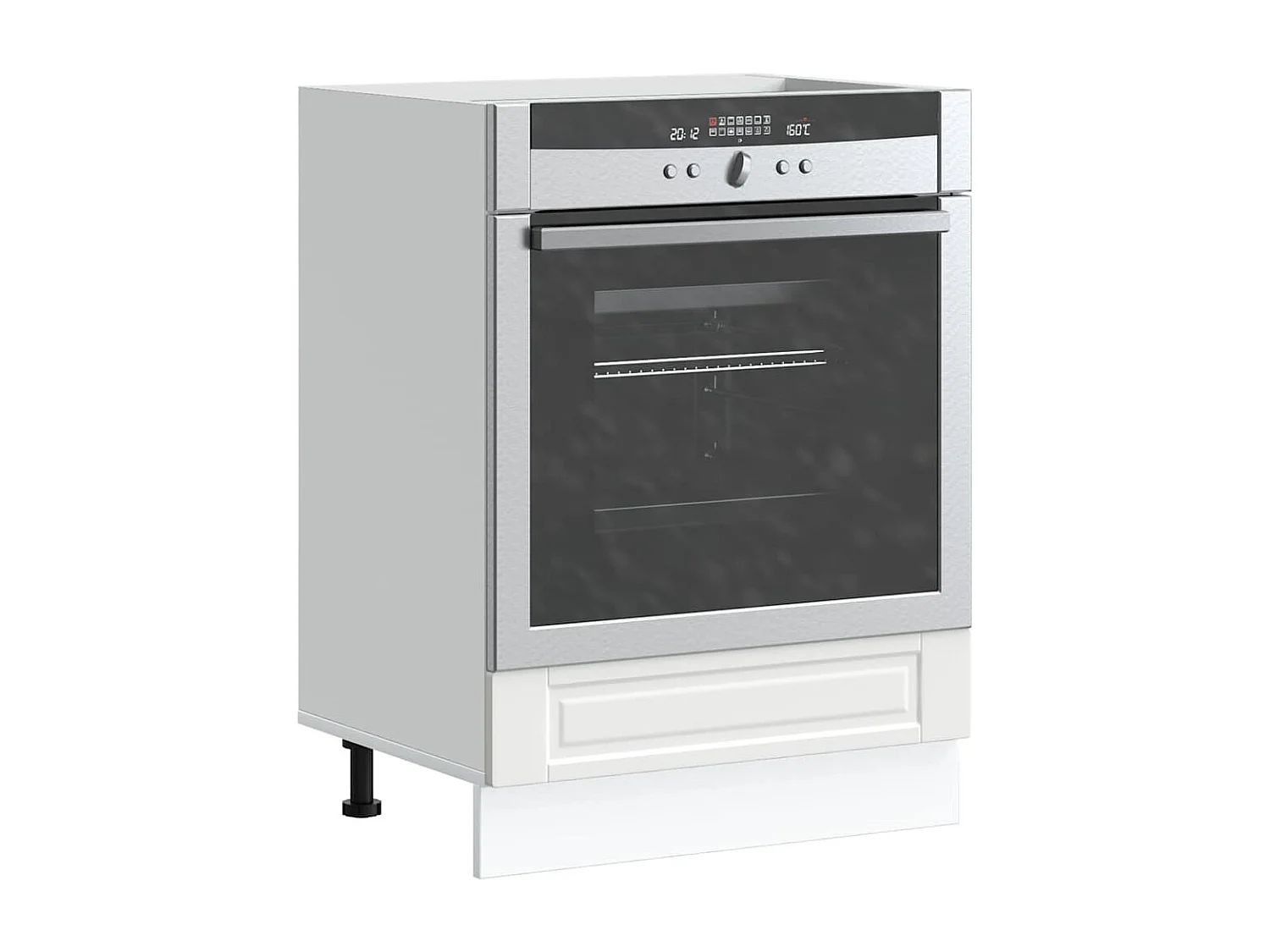 Armoire à four Porto blanc bois d'ingénierie