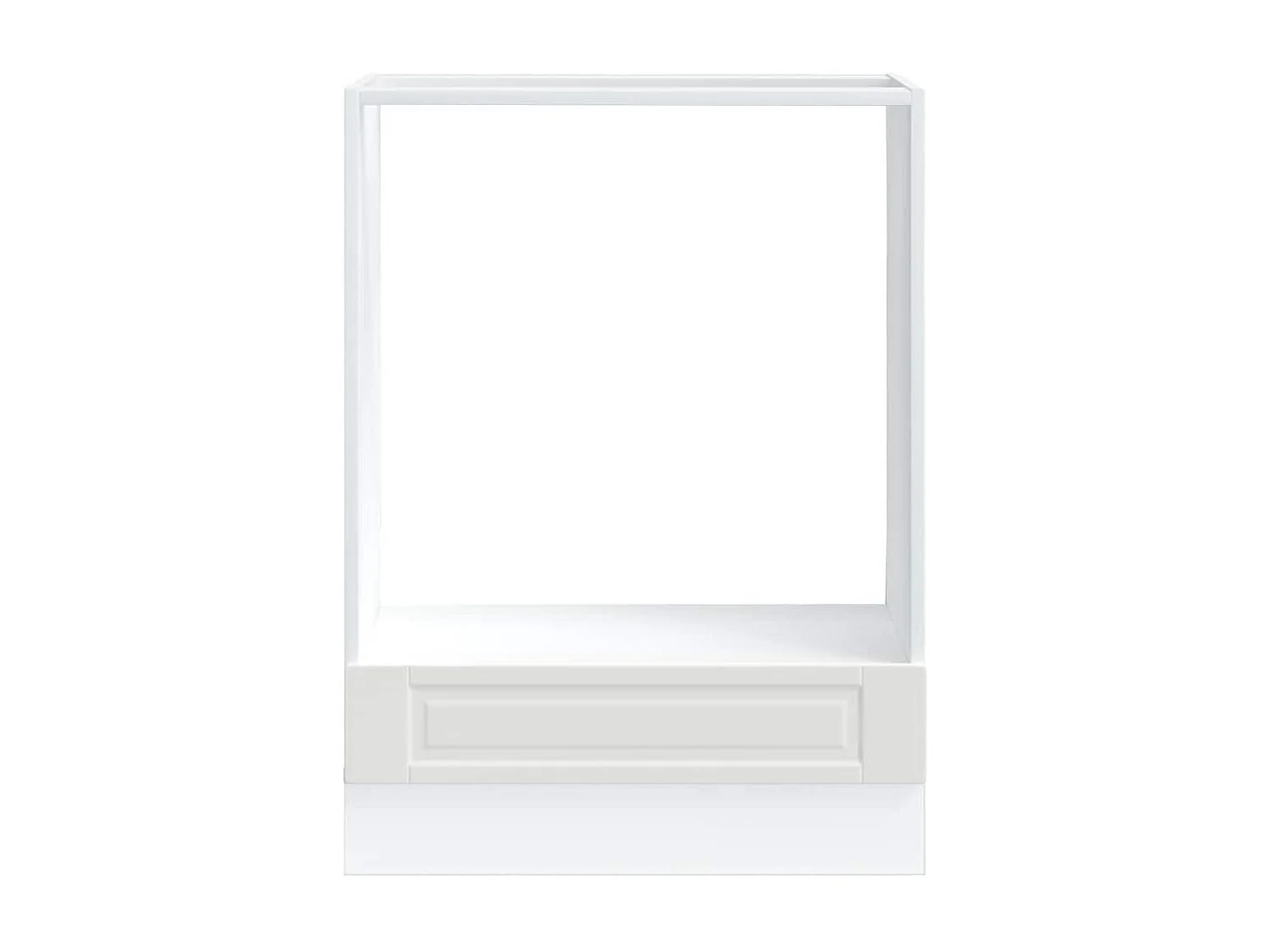 Armoire à four Porto blanc bois d'ingénierie