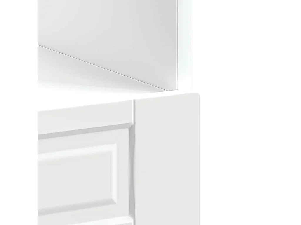 Armoire à four Porto blanc bois d'ingénierie