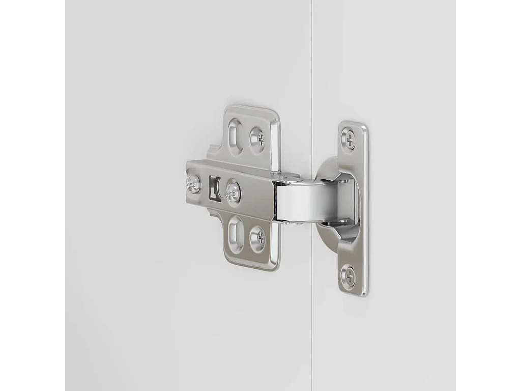 Meuble sous évier "Lyon" Bois d'ingénierie blanc