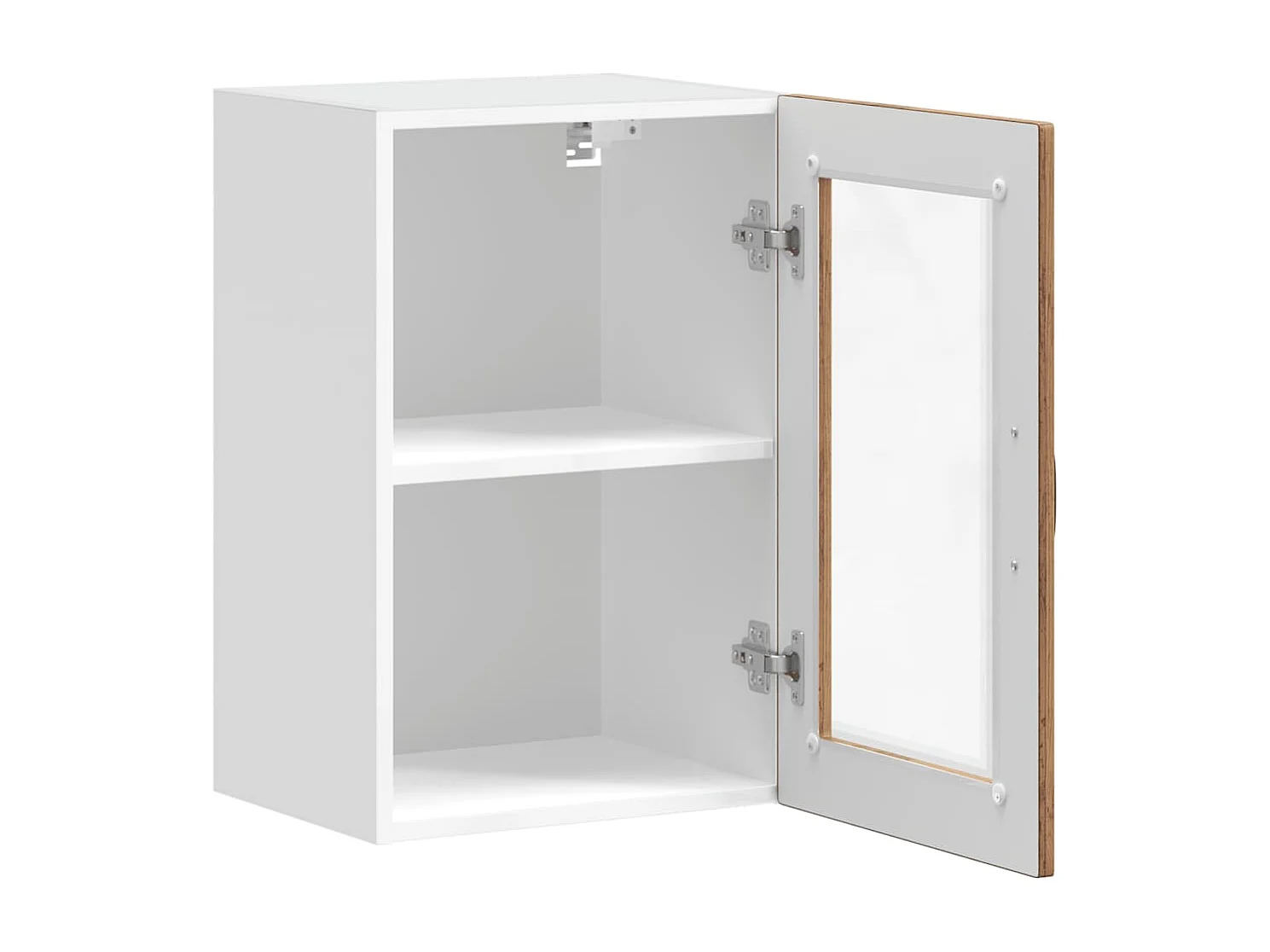 Küchen-Hängeschrank mit Glastür Porto Altholz-Optik