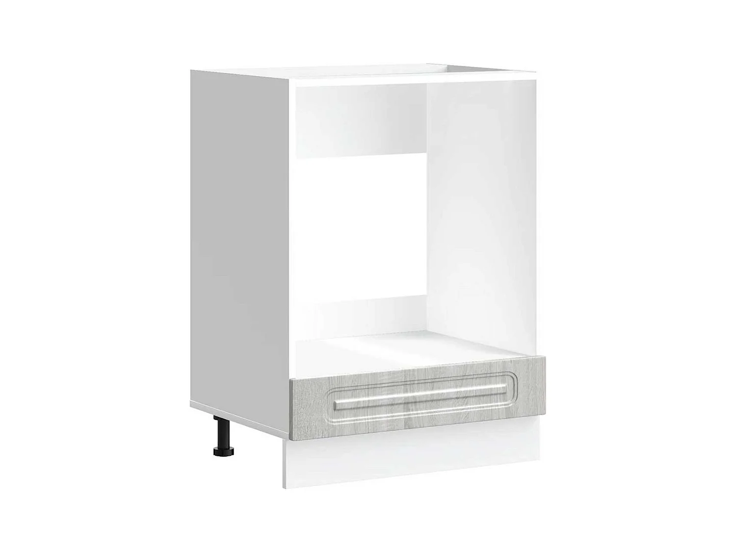 Armoire à four Kalmar sonoma gris bois d'ingénierie