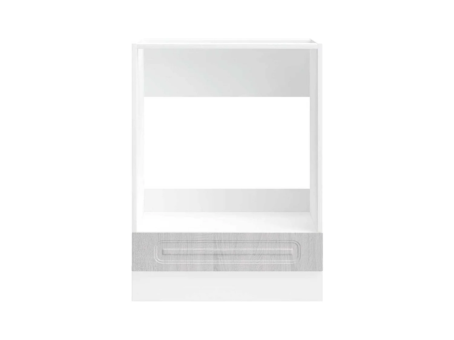 Armoire à four Kalmar sonoma gris bois d'ingénierie