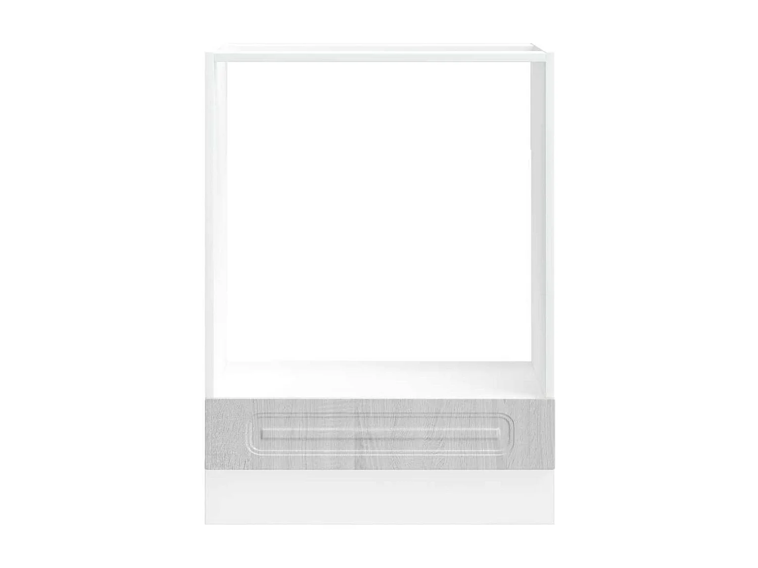 Armoire à four Kalmar sonoma gris bois d'ingénierie