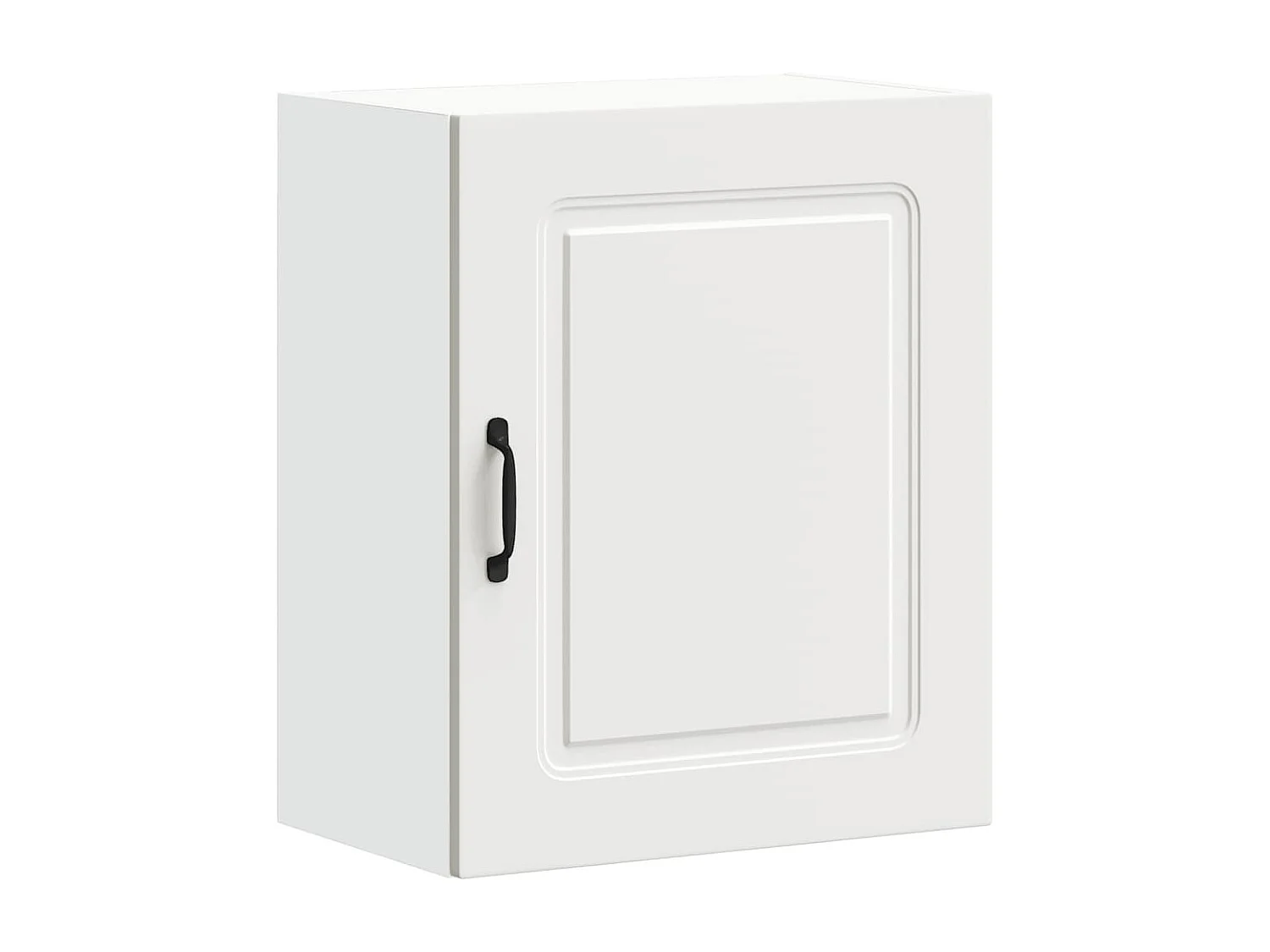 Armoire murale de cuisine Kalmar blanc bois d'ingénierie