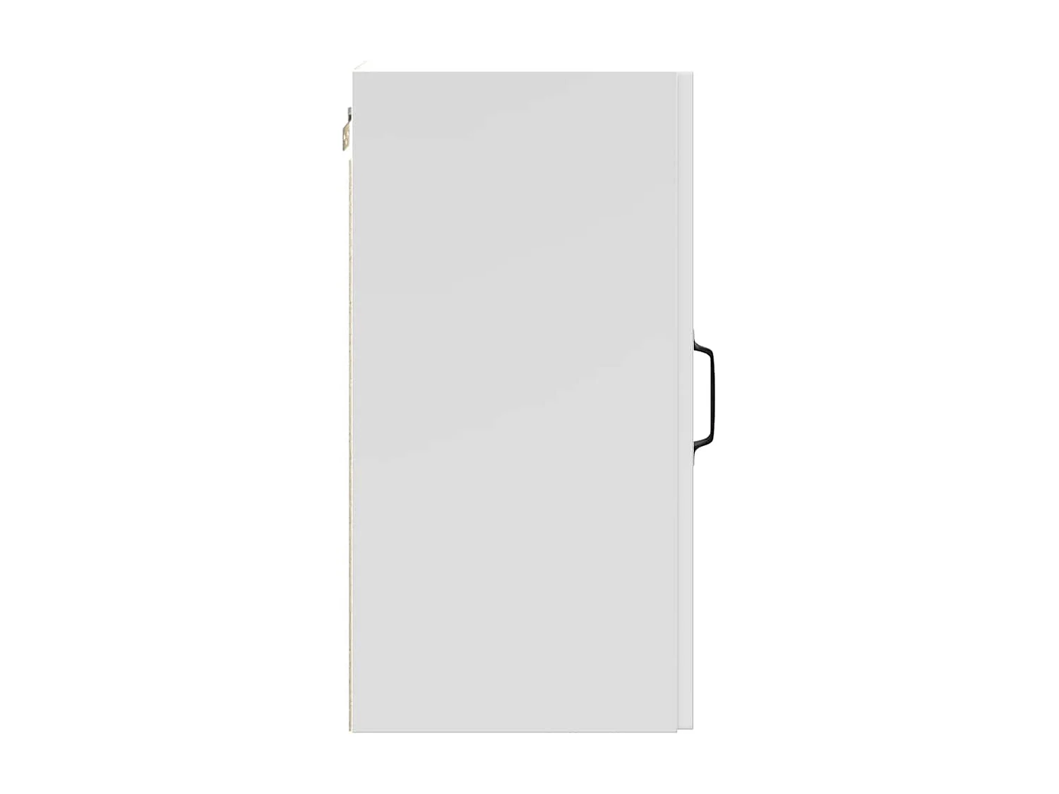 Armoire murale de cuisine Kalmar blanc bois d'ingénierie