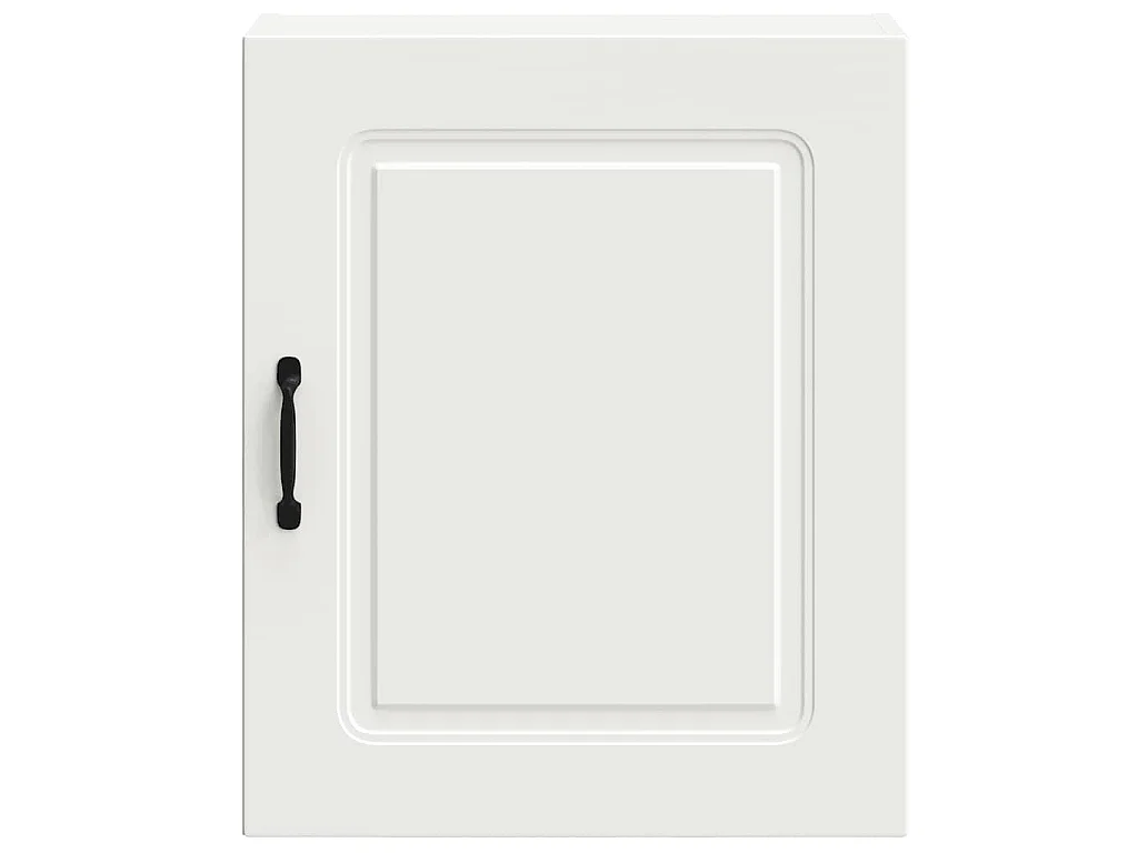 Armoire murale de cuisine Kalmar blanc bois d'ingénierie