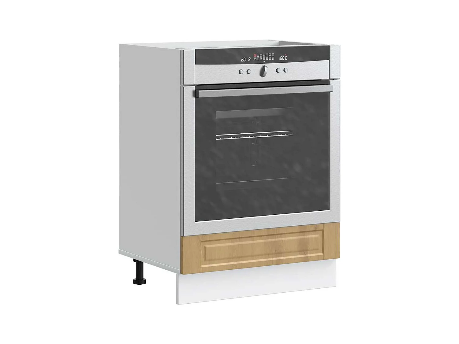 Armoire à four Porto chêne artisanal bois d'ingénierie