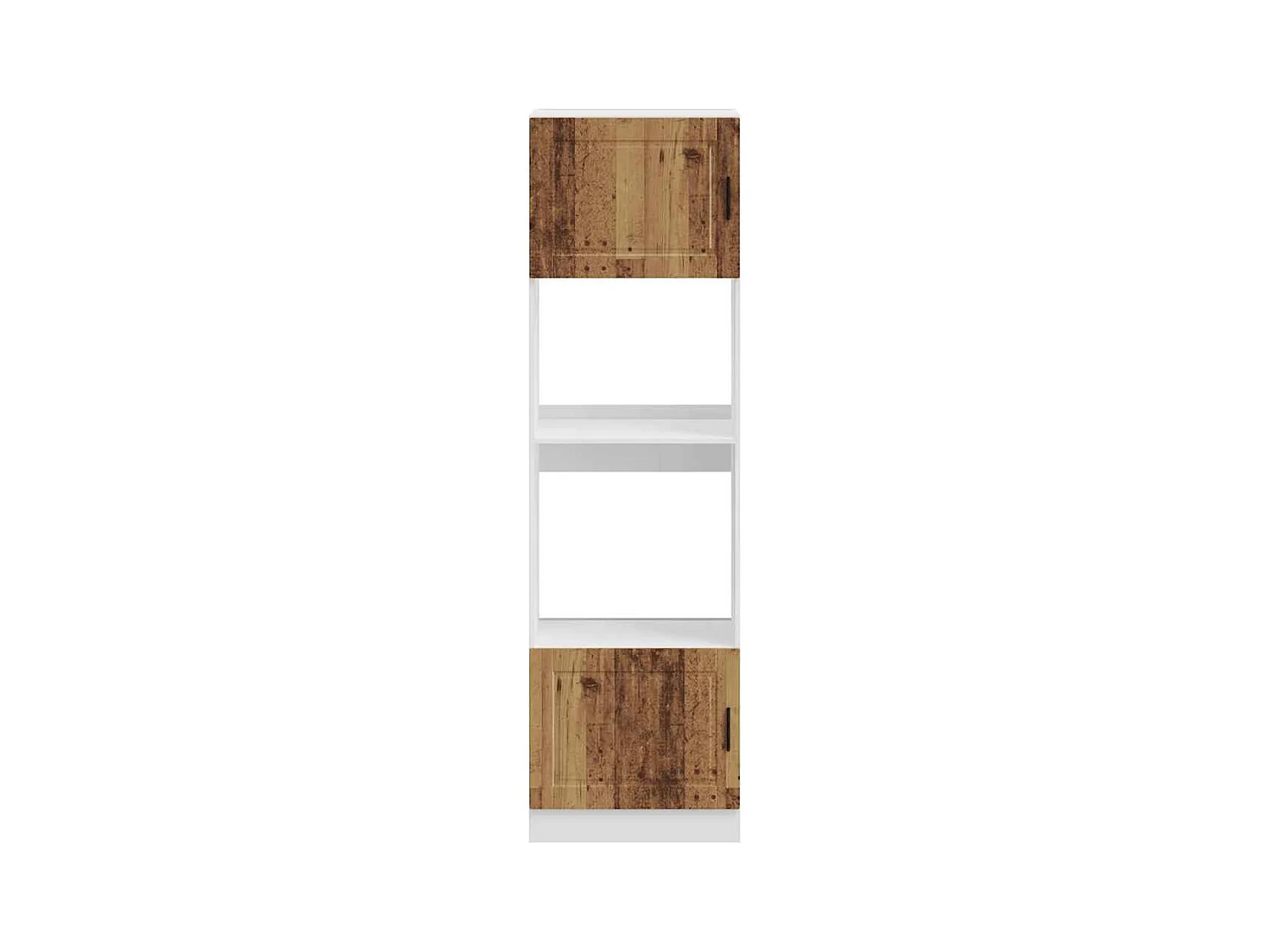 Armoires de four 2 pcs Porto vieux bois bois d'ingénierie