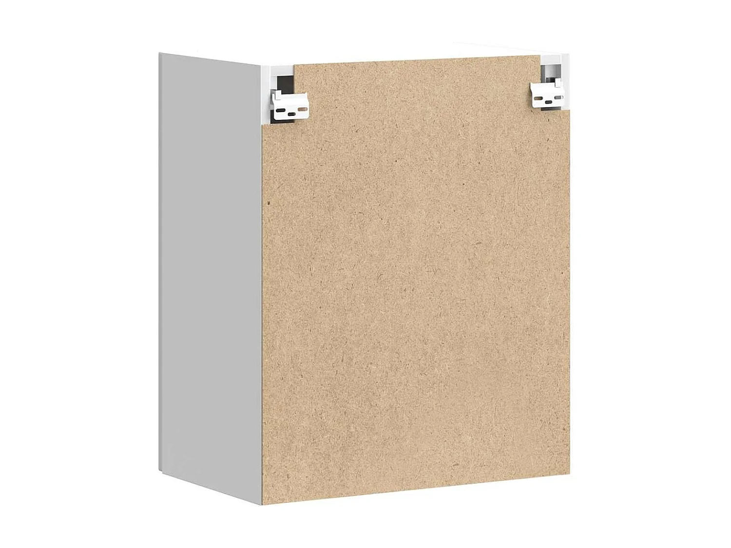 Armoires murales de cuisine 2pcs Kalmar blanc bois d'ingénierie