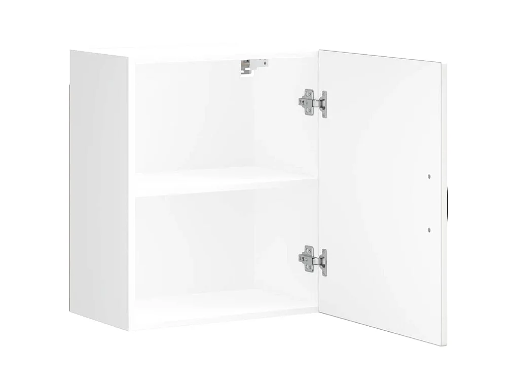 Keukenbovenkasten 2 st Kalmar bewerkt hout wit