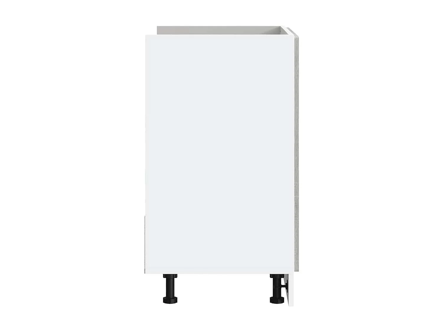 Spülenunterschrank Porto Grau Sonoma 80x46x81,5cm Holzwerkstoff