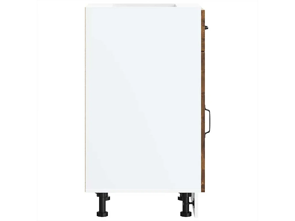 Armoire de cuisine Kalmar chêne fumé bois d'ingénierie