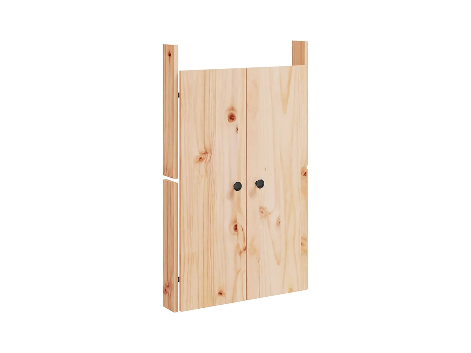 Armoire de cuisine d'extérieur bois de pin massif